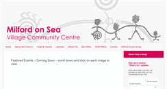 Desktop Screenshot of moscommunitycentre.org.uk